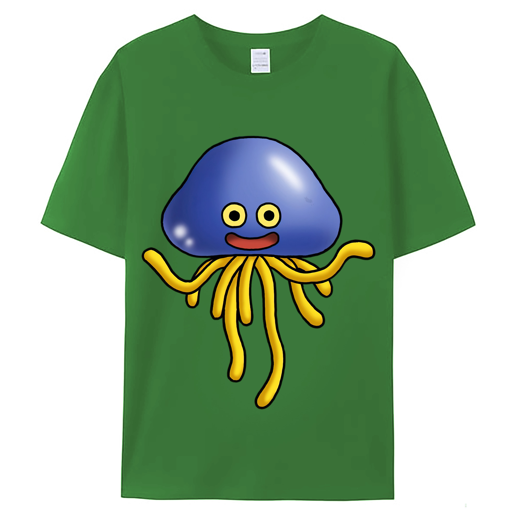 （画像用） ドラゴンクエスト Doragon Kuesuto Dragon Quest レディースカジュアルプリントTシャツ（綿100％）